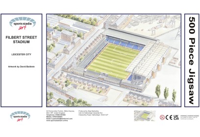 Filbert Street Stadium Fine Art Jigsaw Puzzle - Leicester City FC